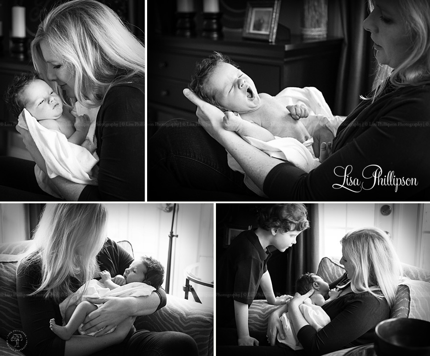 Atlanta Baby Photographer newborn mother